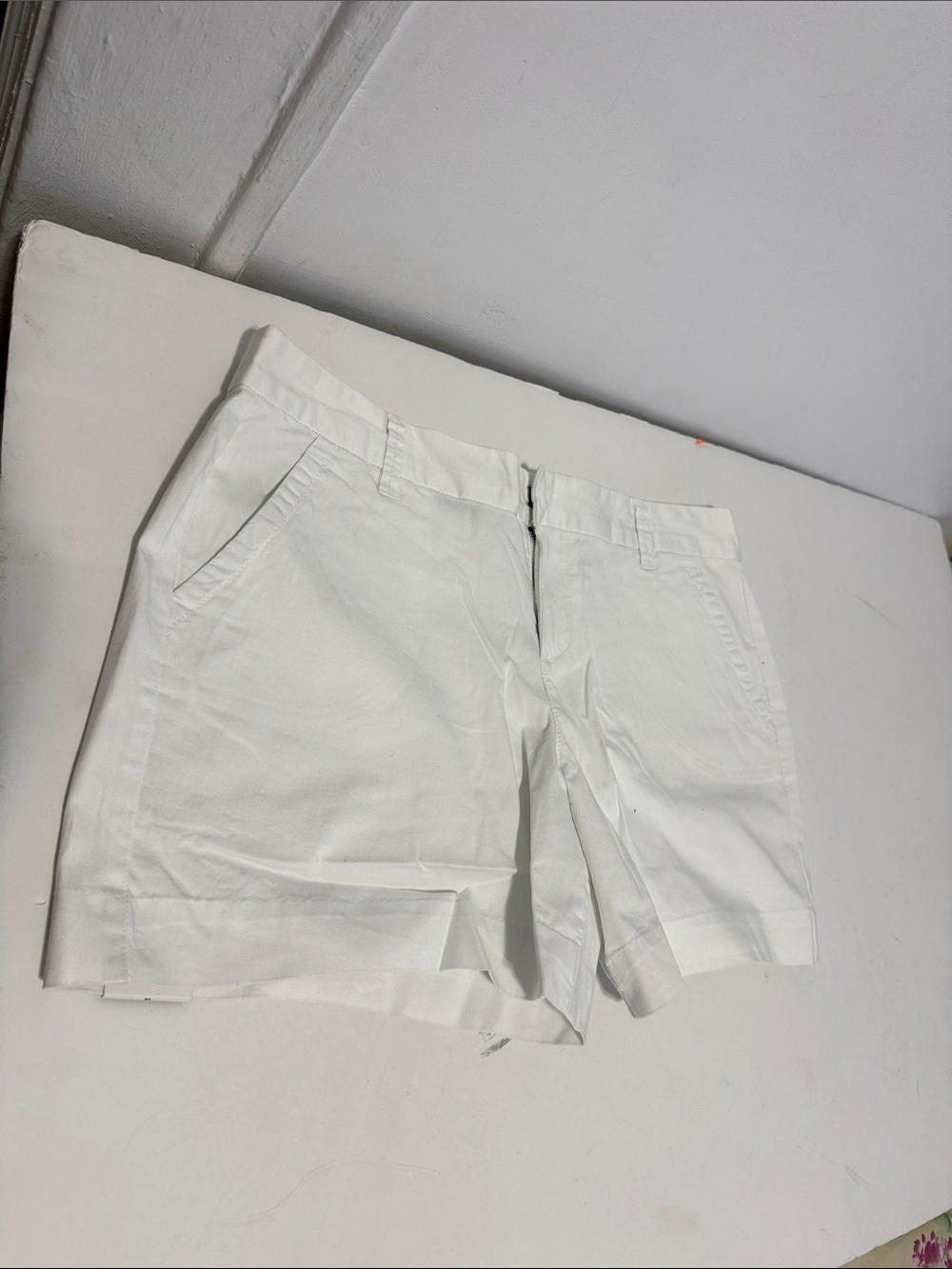 Calvin Klein Jeans White Women's Chino-Style Shorts